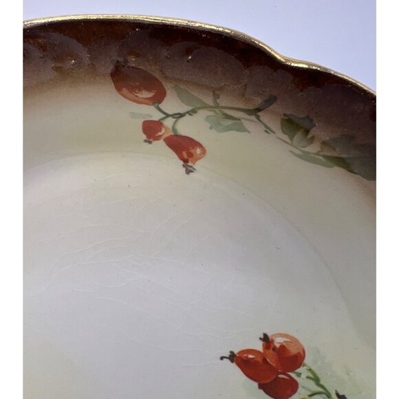 1890's Warwick China Serving Bowl No Chips - Picture 5 of 8